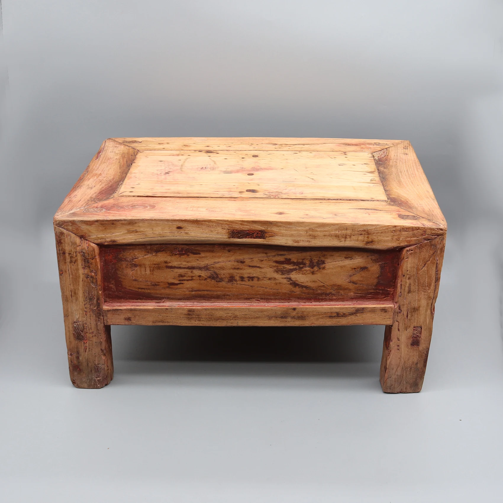 Old side table, small seater, small table with drawer, chinese antique, tea table, kang table