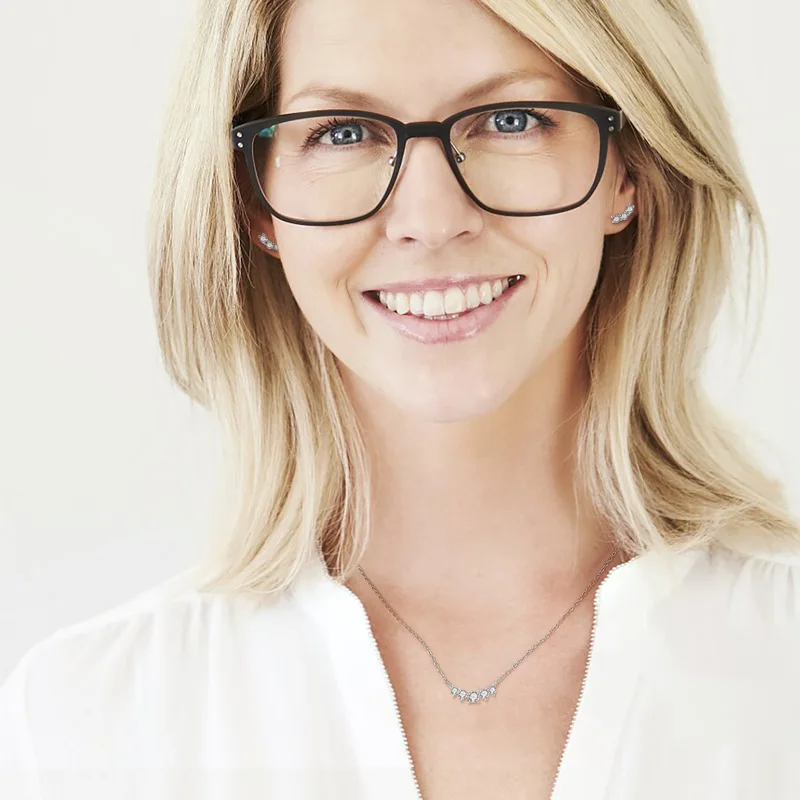 Smile Necklace Women's Chain Jewelry Holiday Gifts