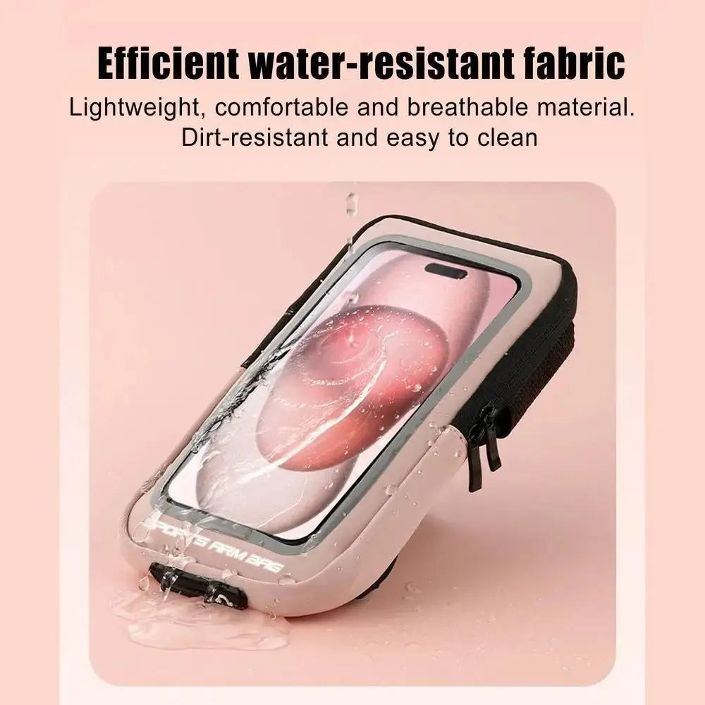 

Touchable Phone Arm Bands Arm/Wrist/shoulder 7inch Unisex Cell Phone Armbands with Shoulder Strip Elastic