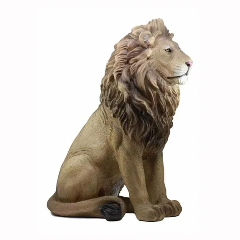 Outdoor Garden Decorations Life Size White Fiberglass Resin Sitting Statue Sculpture