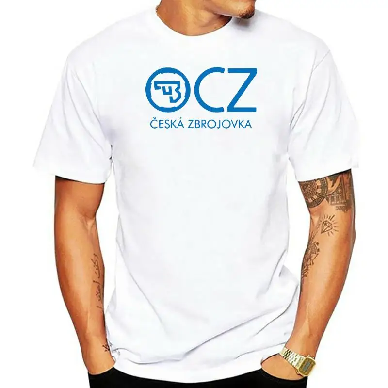 New CZ Ceska Zbrojovka Czech Firearms Graphic Tshirt Men