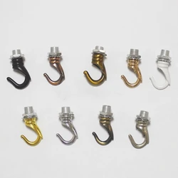 6pcs/lot Load-bearing hook opening hook lamp accessories hook dining crane bar pendant lamp M10 lamp DIY accessories