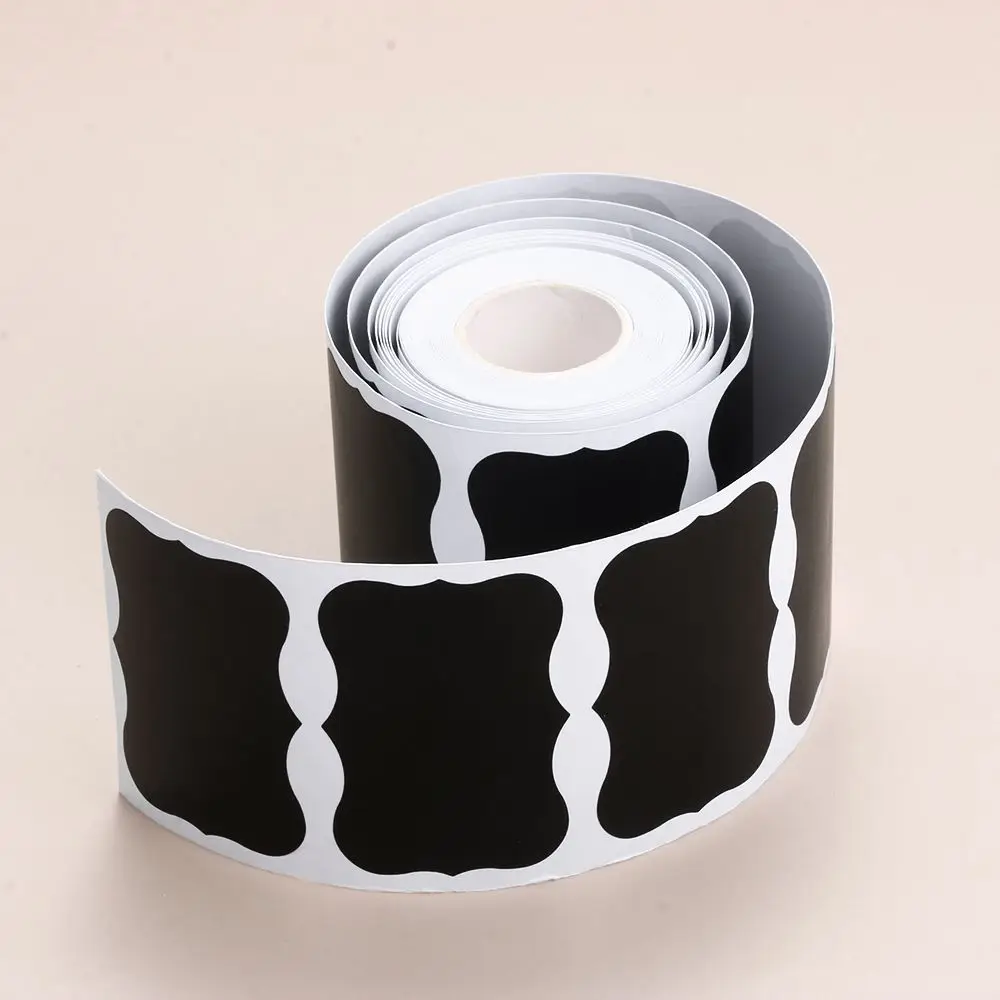 150pcs/roll Kitchen Chalkboard Jam Jar Blackboard Label Marker Pen Labels Stickers Bottle Tags