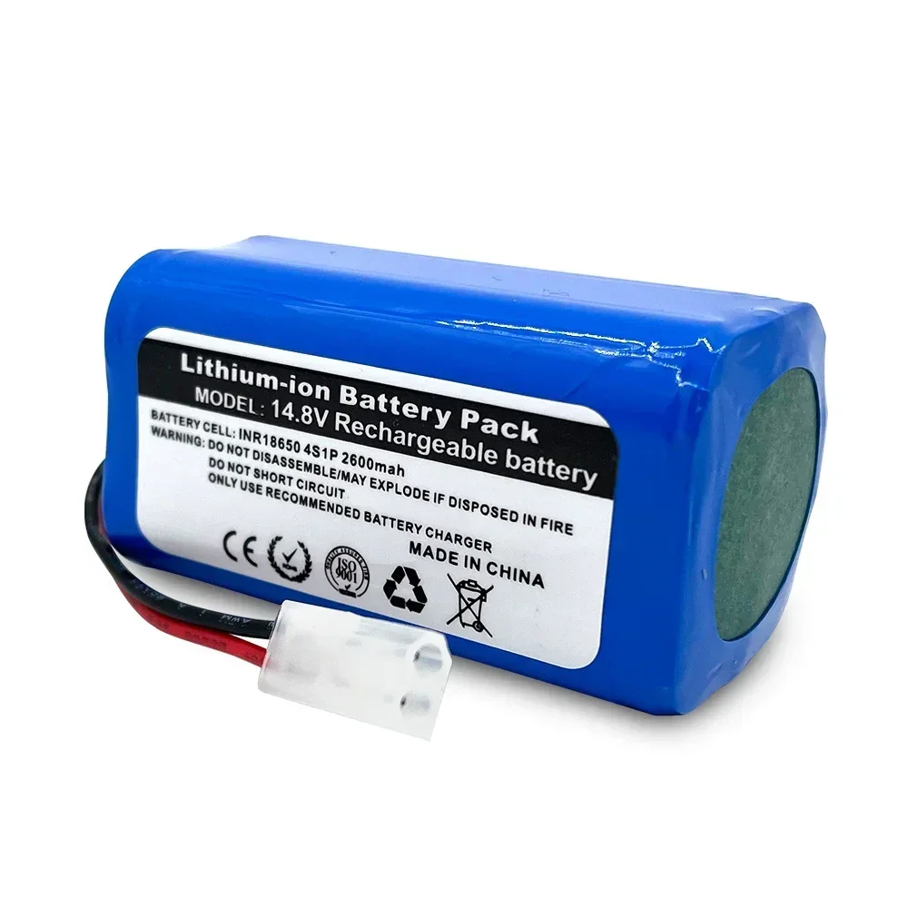 Nouvelle H18650CH-4S1P 14.4V 2600mAh Eddie ion batterie, Pour XIAOMI MIJIA Mi Robot aspirateur-vadrouille Essential G1 MJSTG1,SKV4136GL R30 R35