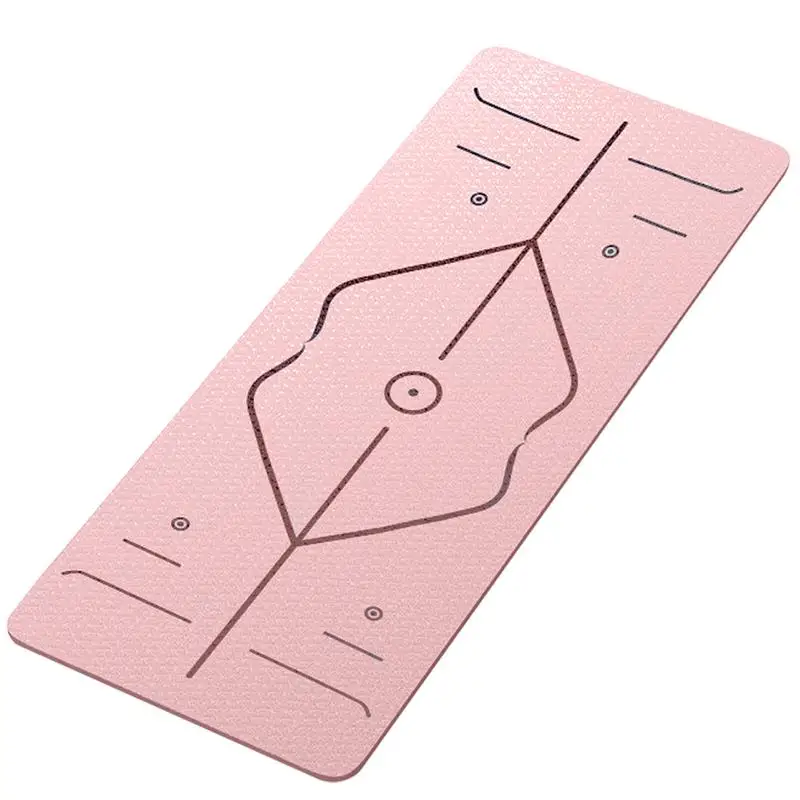 Estera gruesa para Yoga, cojín grueso para Fitness, almohadilla para el suelo para ejercicio con absorción de impacto, accesorios de gimnasio en casa para estiramiento de Pilates