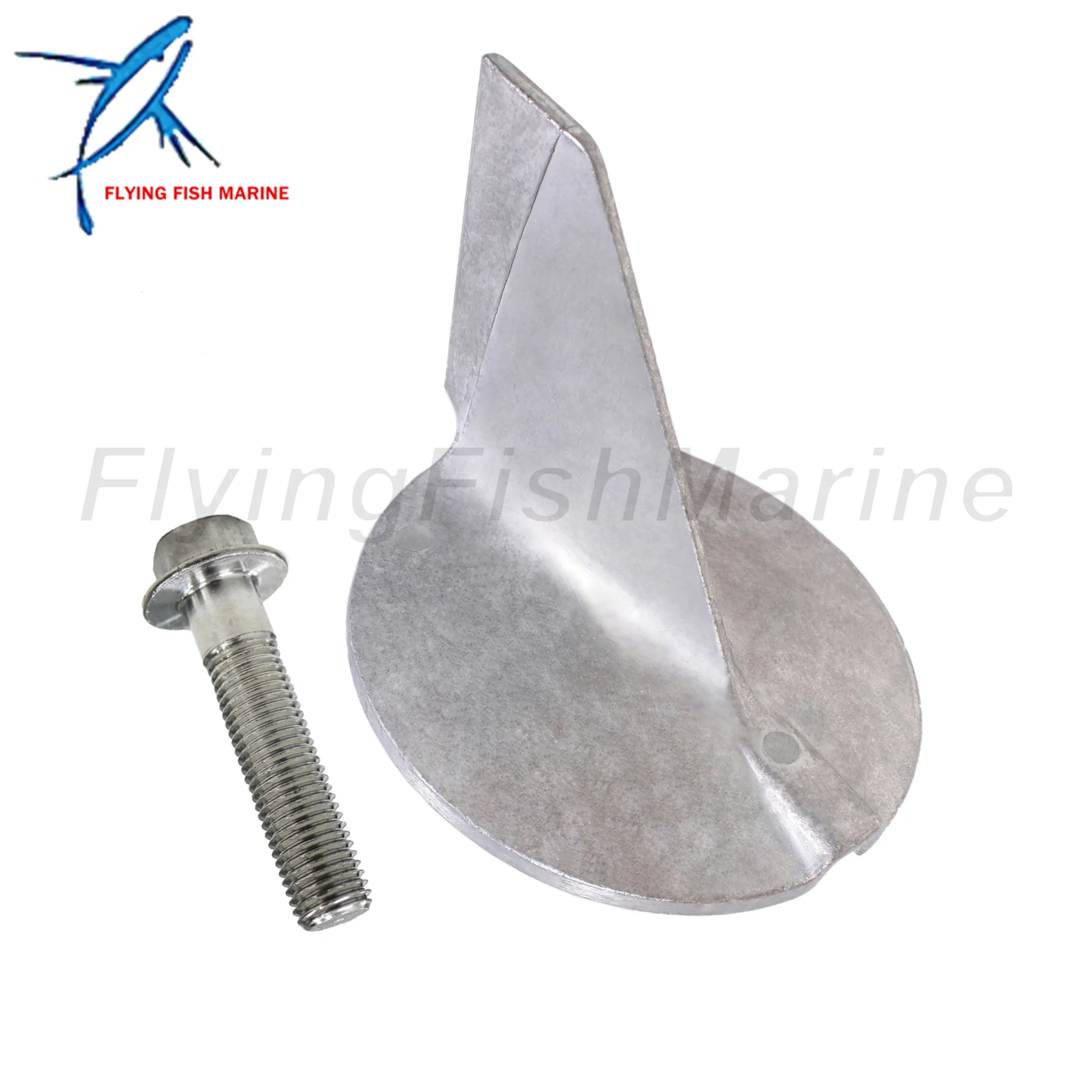 

Outboard Motor 61A-45371-00 18-6119 18-6119Z Trim Tab Anode for Yamaha Outboard Motor V6 3.1 and 3.2 liter 200HP 225HP 250HP