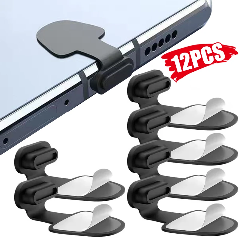 

Силиконовые пылезащитные заглушки USB C с защитой от потери, крышка порта зарядки типа C для Samsung Iphone 15 Pro Max 15 Plus Xiaomi, заглушка для пыли