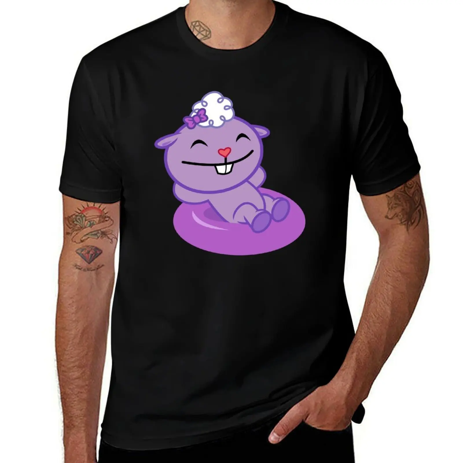 

Happy Tree Friends T-Shirt korean fashion vintage anime shirt for a boy funny gifts designer t shirt men
