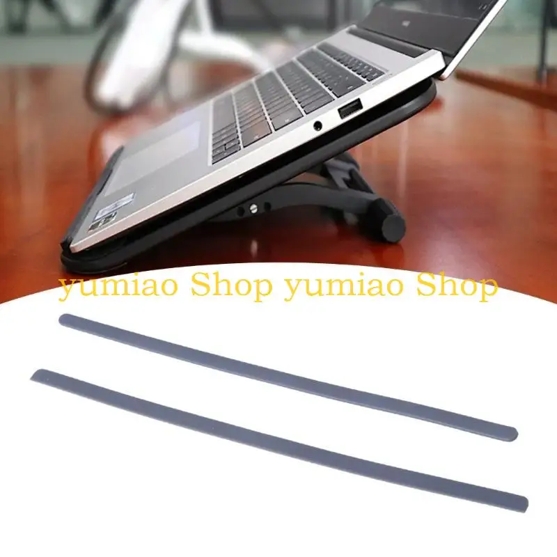587B 2Pcs Rubber Strips Laptops Bottom Shell Cover Foot Pad For E7480 E7490 Feet