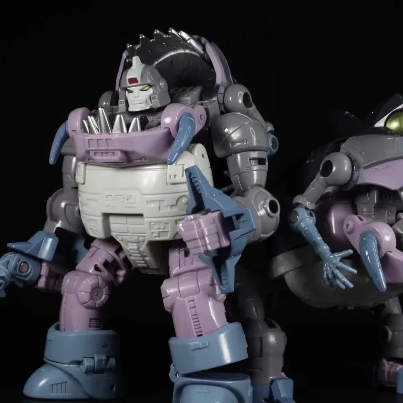 【Spot Goods】Transformiertes Spielzeug SM-01 Vergrößerte Version Shark Spirit Actionfigur Modell Originalverpackung Sammlung Geschenk (eine Box drei)