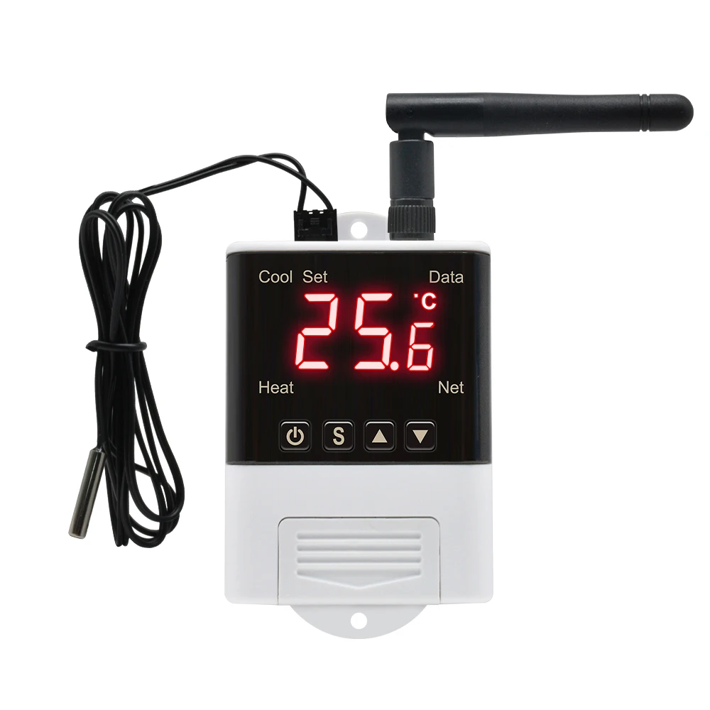 AC110V-220V DTC1201 Wifi Thermostat Humidistat Digital Temperature Humidity Controller Regulator NTC Thermoregulator