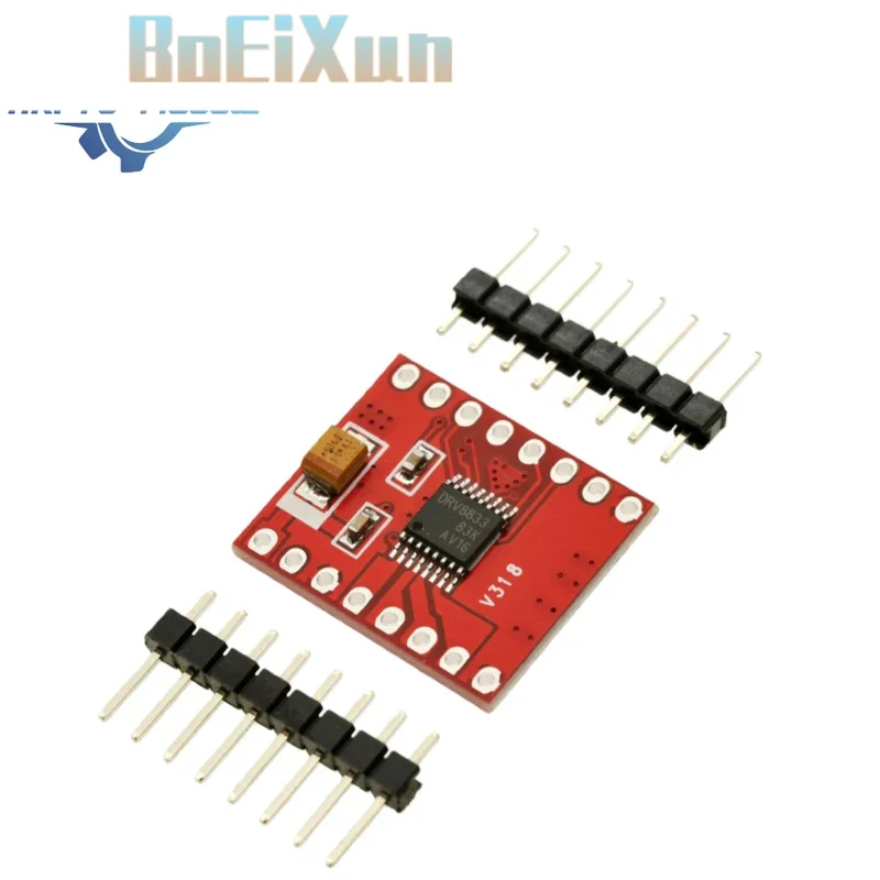 1-50PCS DRV8833 Dual Motor Driver Module – 1.5A, 2.7-10.8V, for Arduino Robotics, Low Voltage Compatible