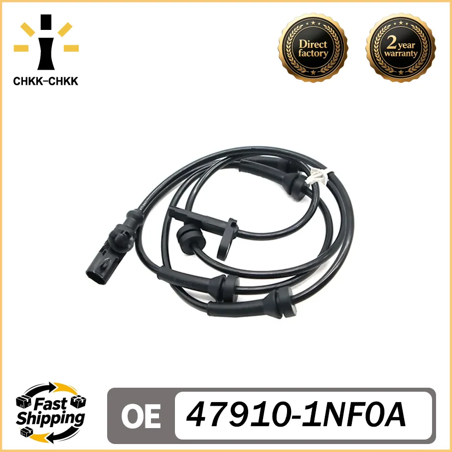 

New 47910-1NF0A 479101NF0A 47910-JK000 Front LH/RH ABS Wheel Speed Sensor For Infiniti G25 G35 G37High Quality