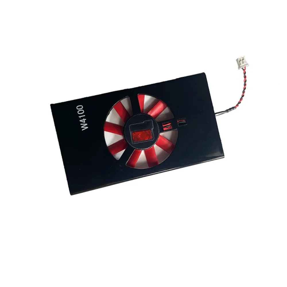 تيار مستمر فرش مروحة التبريد 12 فولت 0.2A ل AMD Radeon R7 350X 240 R5 340X اكسسوارات أجزاء بطاقة الرسومات مروحة التبريد
