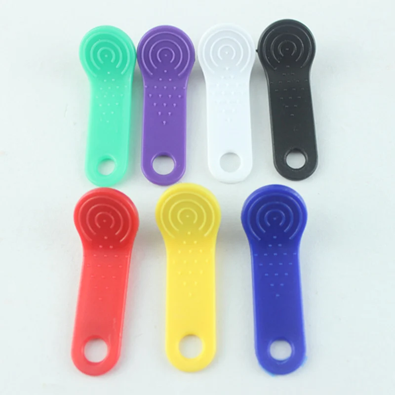 Multicolor 50pcs/lot Rewritable RFID RW1990 iButton TM Touch Memory Clone Duplicate Key Copy Card Sauna Key
