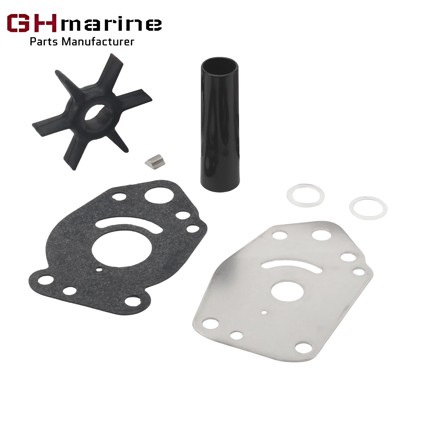 

47- 42038Q3 47- 42038T3 Замена для подвесного водяного насоса Mercury Mariner 6HP 8HP 9,9HP 15HP Комплект крыльчатки из неопрена и резины 42038T4