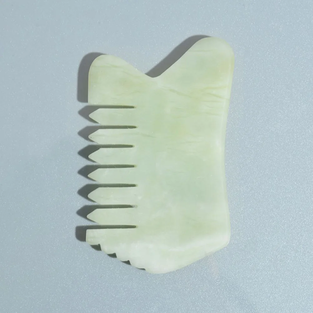 

Скребковая массажная расческа для лица, массажер для волос, щетка для кожи головы, инструмент, массажеры, многофункциональные