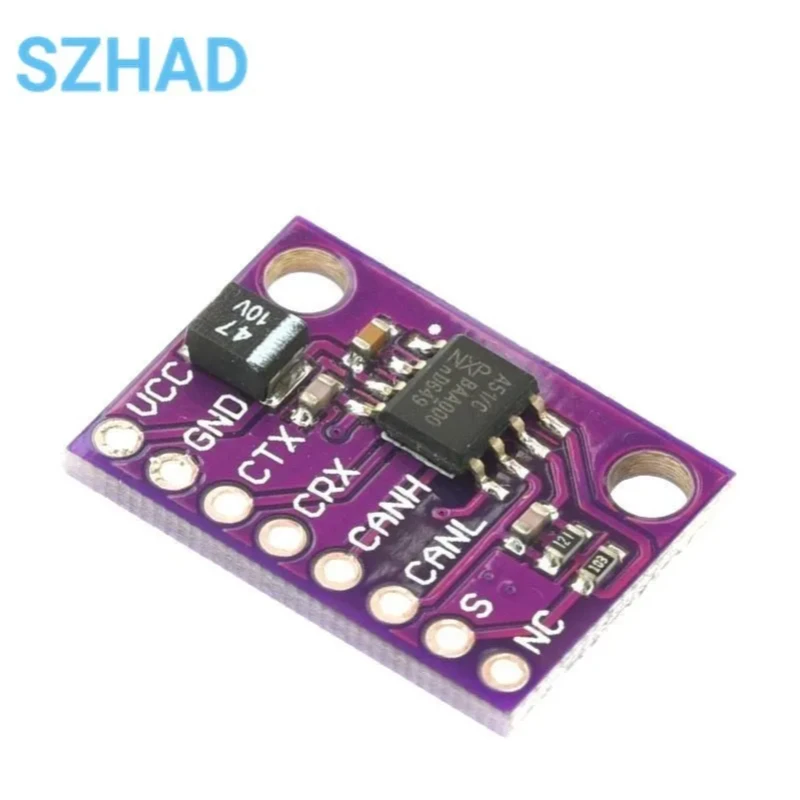 وحدة إرسال واستقبال TJA1051 CAN عالية السرعة، طاقة منخفضة، 3.3 فولت/5 فولت، للسيارات obd-ii، اردوينو، STM32، NXP متوافقة #6