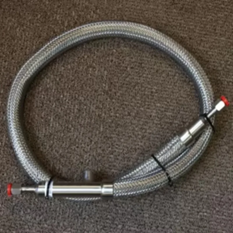 Industrial Liquid Nitrogen Hose Cryo Vacuum Jacketed Cryogenic Hose for IQF Tunnel Freezer