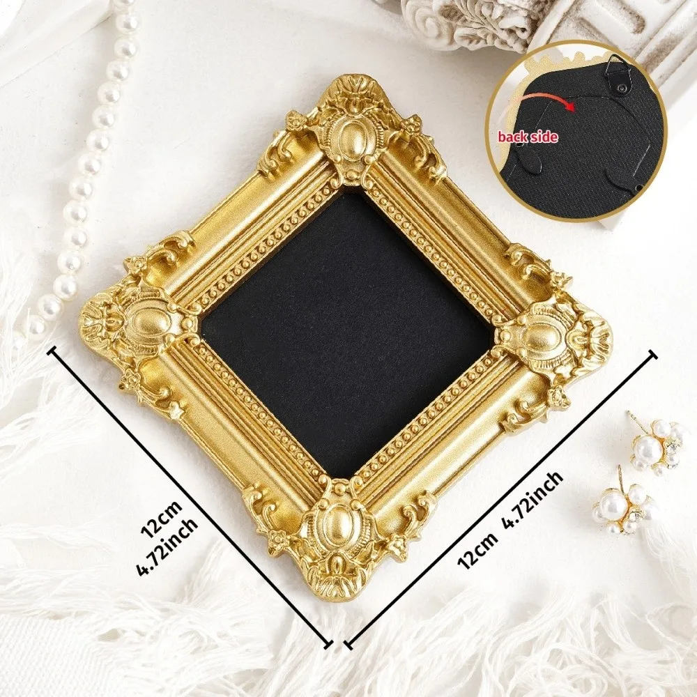 Hanging Mini Photo Frames Photographic Props Wall Space DIY Vintage Picture Frame Glass-Free Creative Decorative Frames Gifts