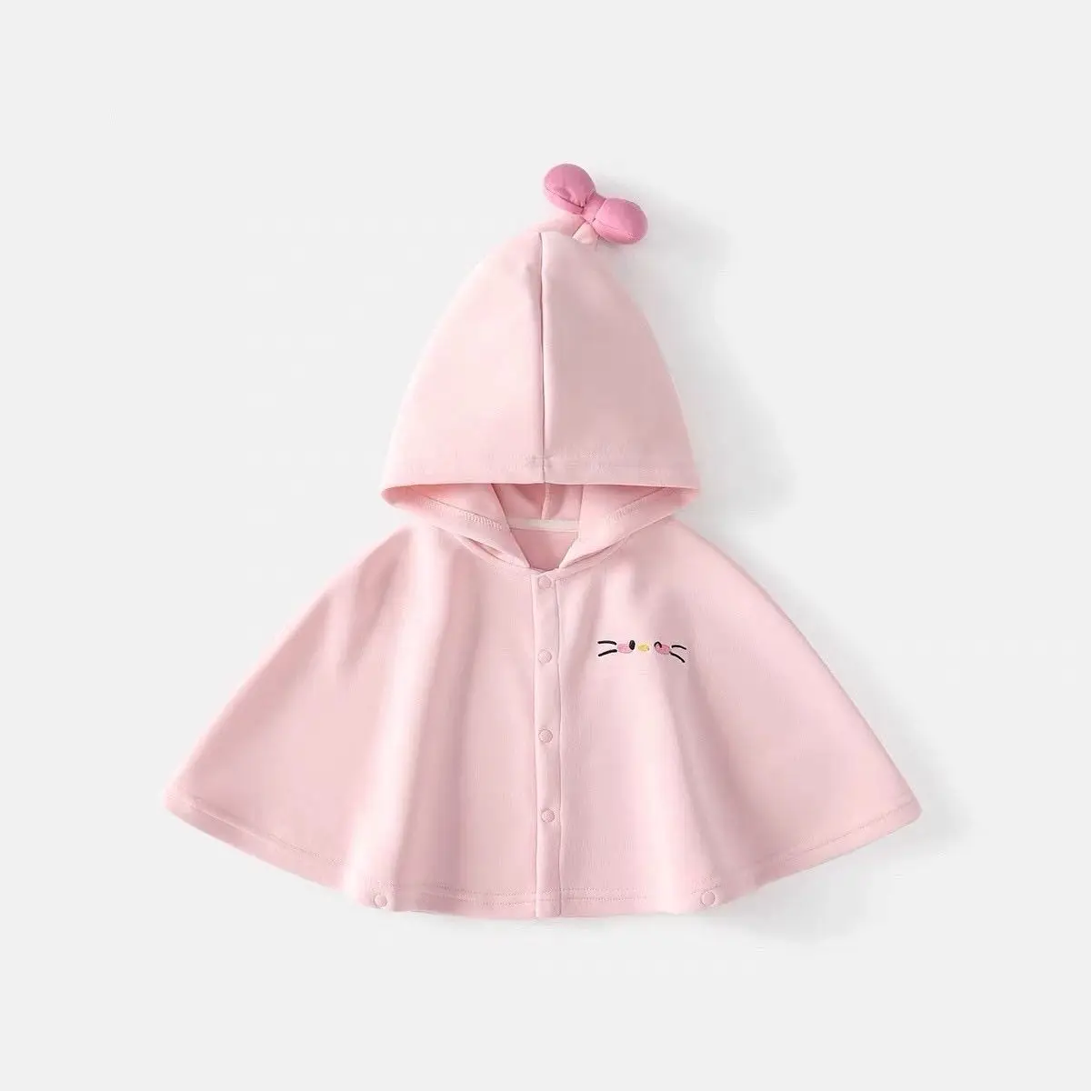 Western Style Baby Cloak Autumn Outfit 2026 New Western Style Baby Windproof Cloak Baby Spring and Autumn Children's Shawl