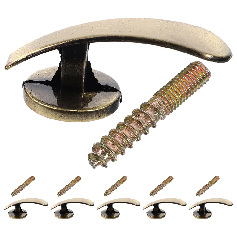 

6Pcs Curtain Accessories Stylish Metal Hooks for Curtains Wall Mounted Drapery Holdbacks Decorative Tiebacks Office Home