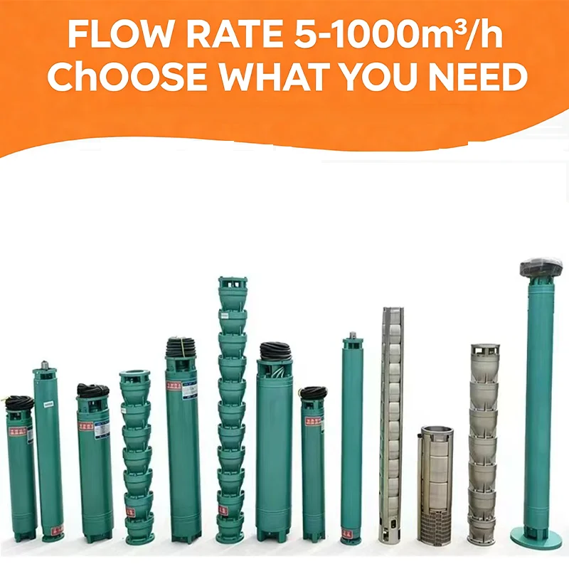 250mm 140m/h 90m 100Copper Wire Centrifugal Multistage Electric Pump Iron AC 380V ISO 9001 Certified for Indonesian Marine