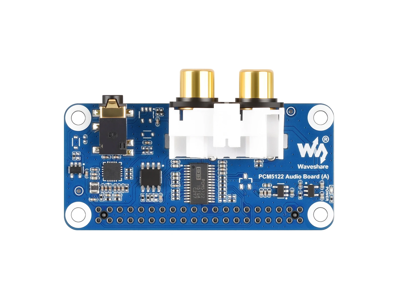 PCM5122 HIFI I2S DAC Audio Board For Raspberry Pi,40PIN GPIO ,Stereo Encoding/Decoding,Supports High-Quality Audio Playback
