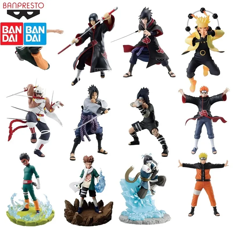 

In Stock Bandai Original Naruto Sasuke Itachi Six Path Penki Rabi Akido Li Lok Bai Kaike Acting Model Collection Holiday Gifts
