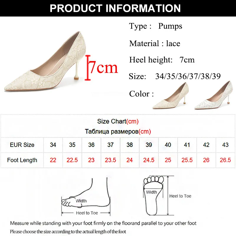 Luxury Lace-Up Thin Heels Wedding Party Shoes Women Slip-On Pointed Toe Design Pumps Woman Elegant High Heel Dress Shoes Female