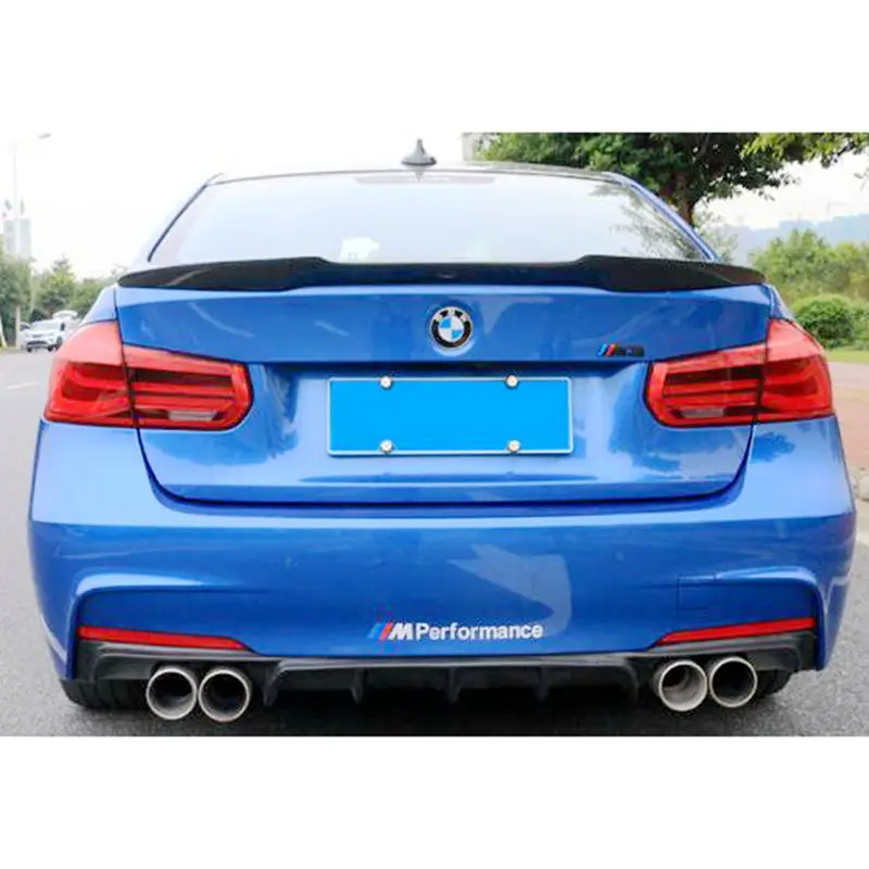 

F30 Carbon Fiber Rear Trunk Spoiler Wing M4 Style For BMW F30 3 Series Saloon / F80 M3 2012 +