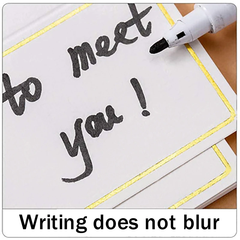 120 Piece Place Cards Small Tent Cards Gold & White Paper Suitable For Weddings, Banquets, Table Cards, And Name Cards