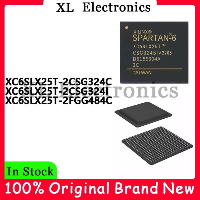 xc6slx25t-2csg324c-xc6slx25t-2csg324i-xc6slx25t-2fgg484c-新品オリジナル