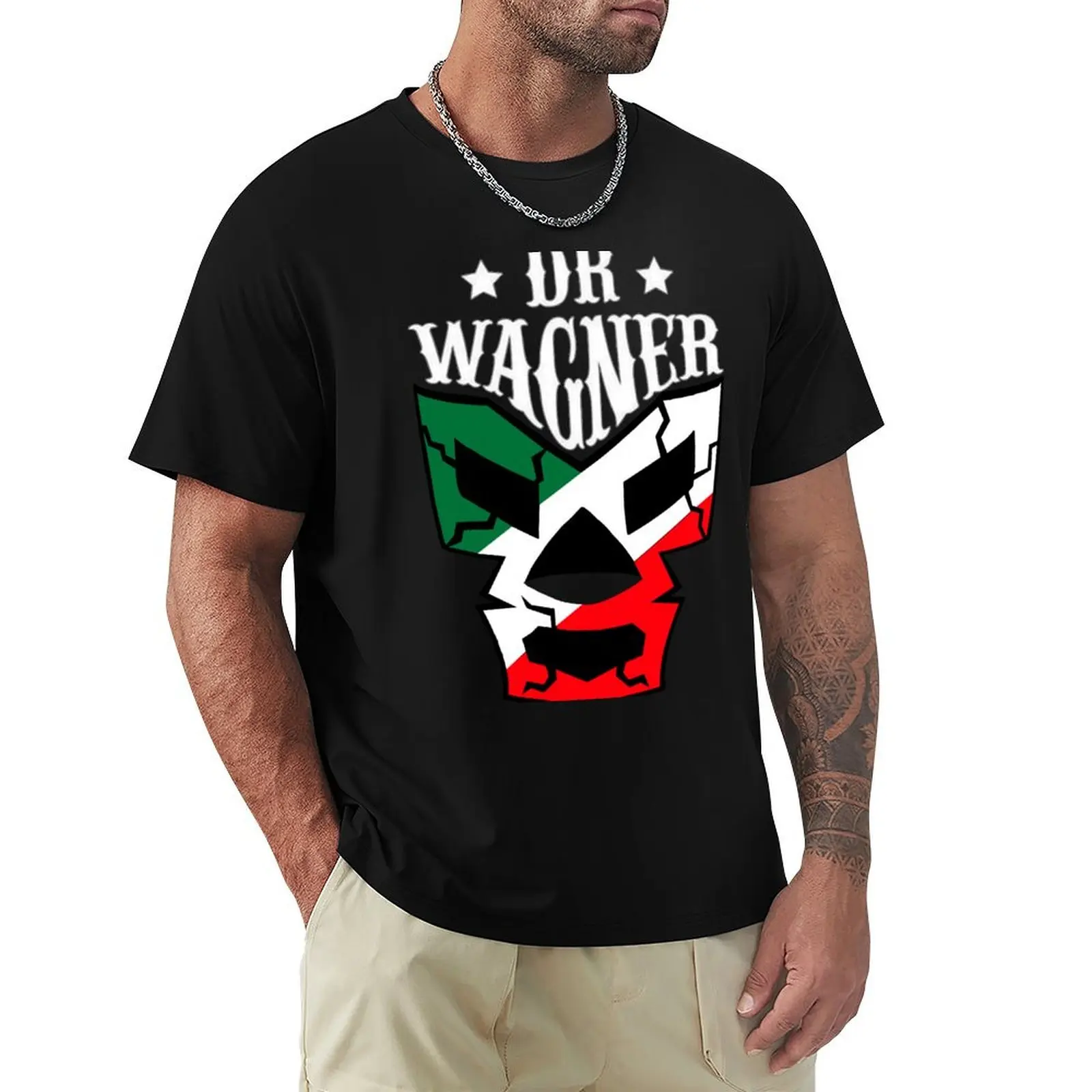 

Feel-Ink Wrestling Wrestling Dr Wagner King Wagner T-Shirt Lightweight Cooling Short Sleeve Tee