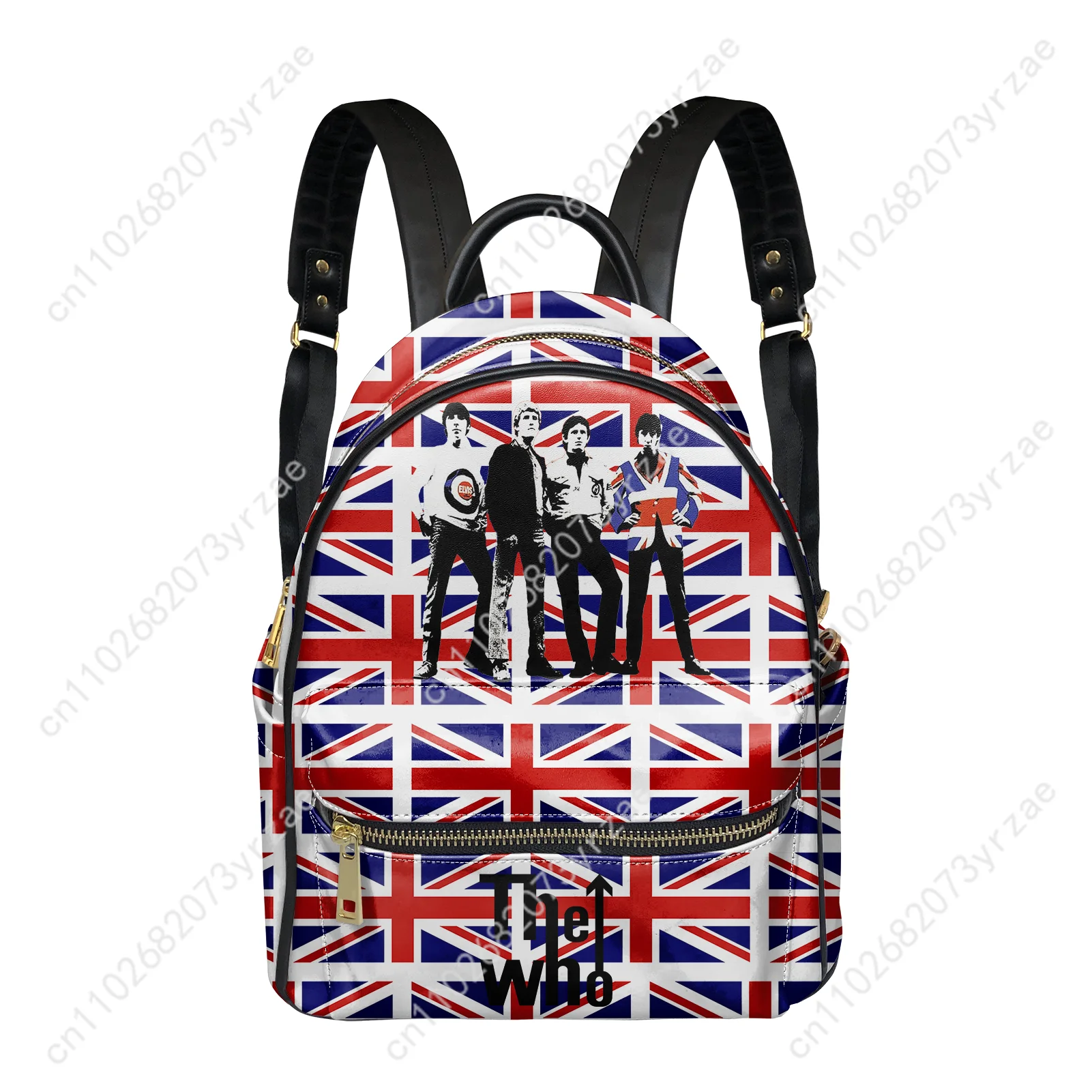 The Who Backpack Mens Womens Knapsack Personalized Pattern Double Shoulder Bag Business Travel Fashion Bookbag Custom Daypacks