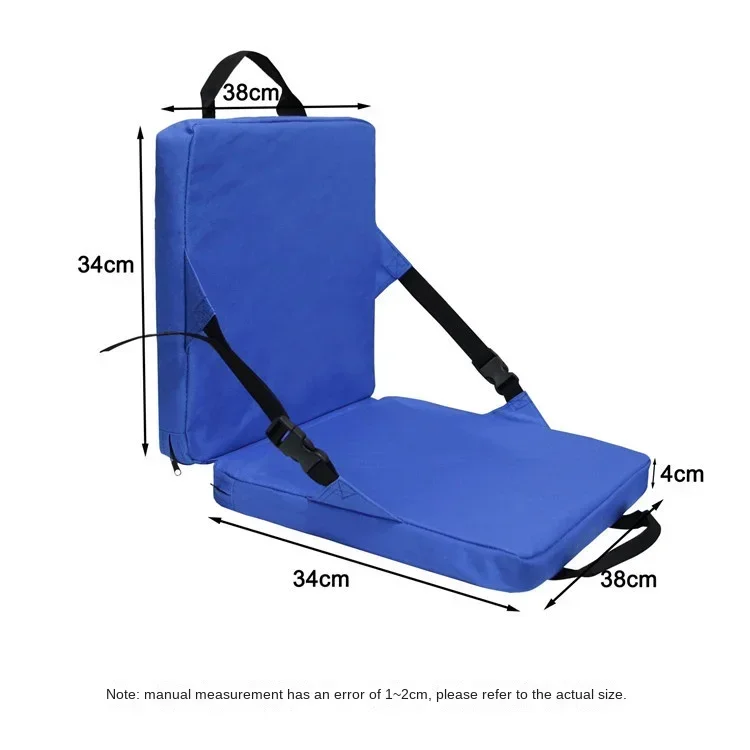 3 Levels Heated Foldable Seat Cushion Upgraded Adjustment Extra Wide Heated Outdoor Washable For Bleachers Stadium Bench