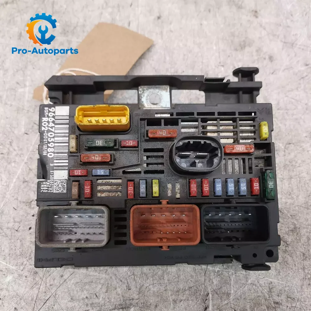 9664705980 BSM Control Module Fuse Box Citroen C4 Picasso C5 III C6 Peugeot 3008 407 5008 RCZ Delphi BSM-R02-00 6500HK