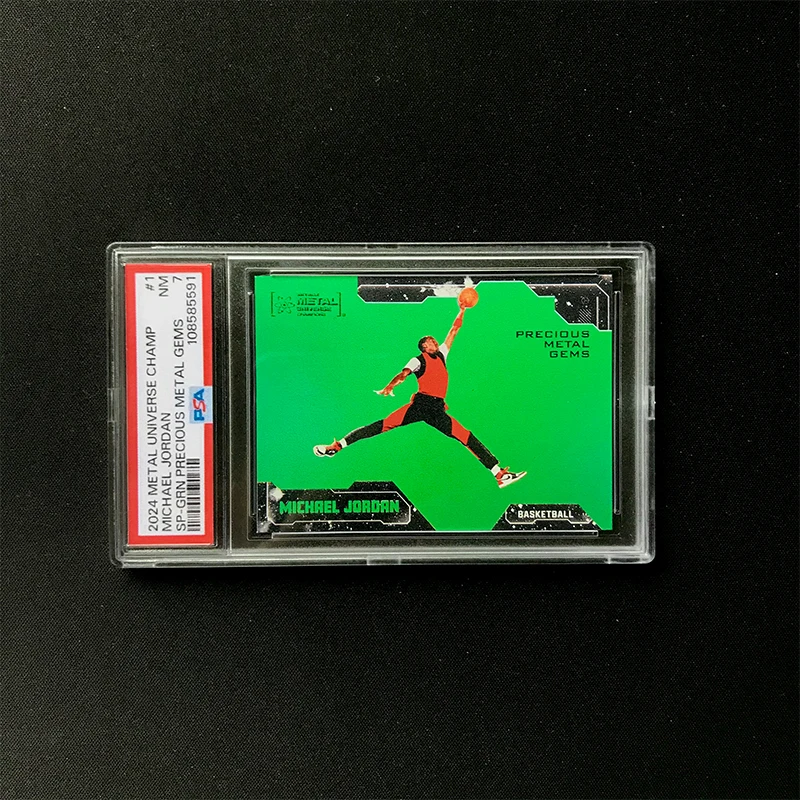 Cartão Colecionável Clássico Kobe Bryant 1997 Sky-High Price Card, Réplica Esmeralda Feita à Mão, Grau Colecionável, sem Padrão