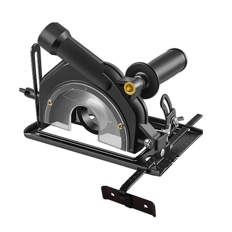 커팅 깊이 조절 가능한 포지셔닝 브래킷, 각도 연마기, 개조 커팅 머신 슬롯팅 베이스, 100-125mm, 45 °