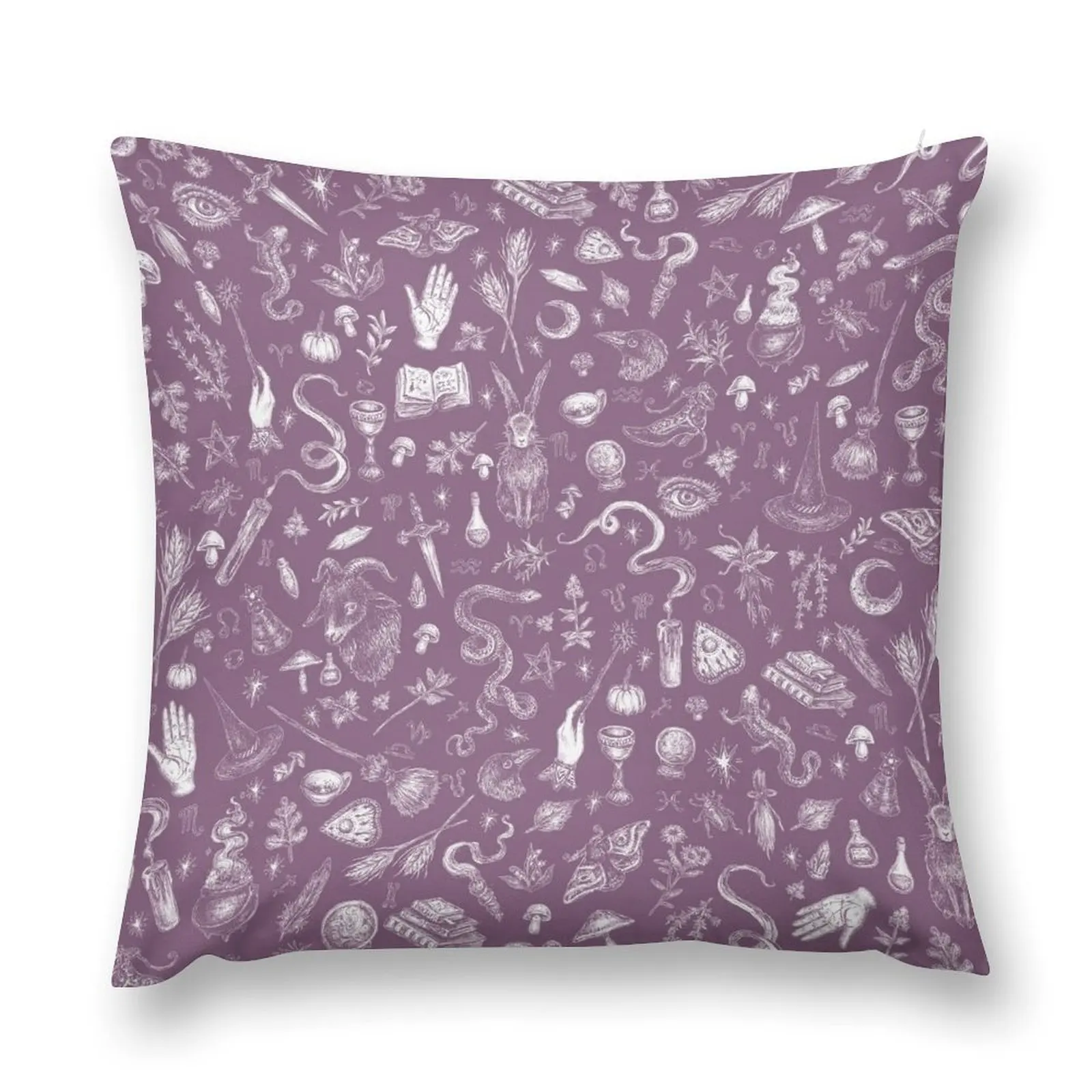 

Purple Salem Witch Throw Pillow Christmas Pillow Covers Christmas Pillows Pillowcases Cushion Covers Sofa Cushions Cover pillow