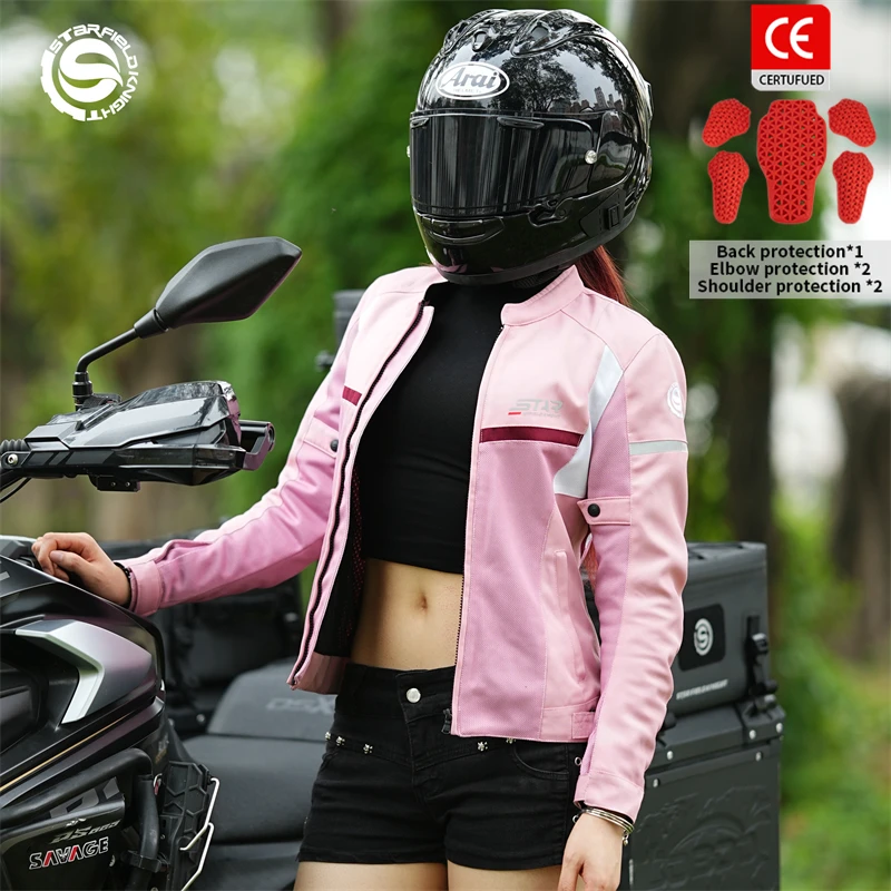 Summer Knights Clothing - SFK Motorcycle Jacket Women's Riding Gears