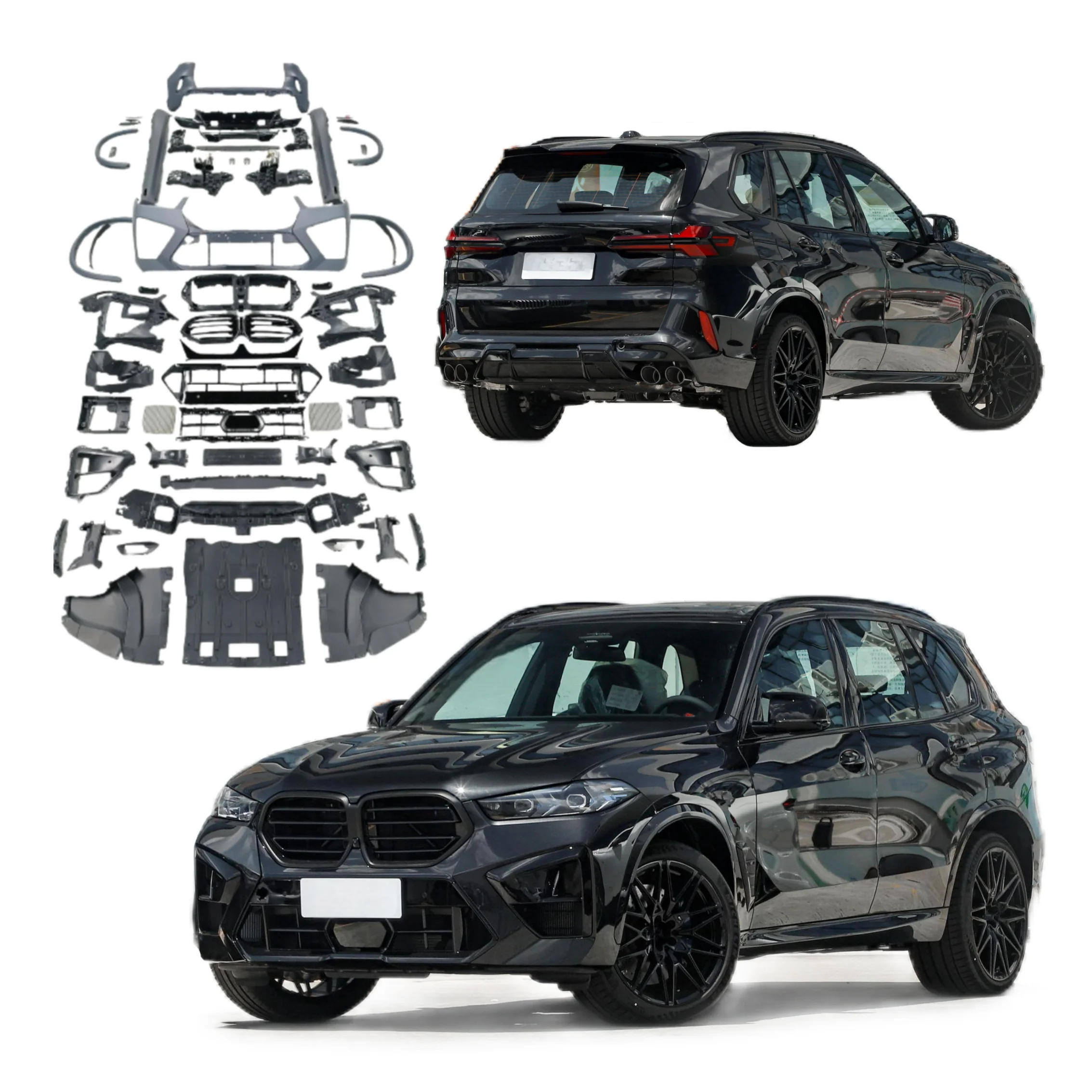 

New Arrived Bodykit for X5 G05 2023 2024 Upgrade to G05 LCI F95 X5M Auto Part Easy Installation Bumper High Quality