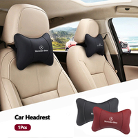 Car Seat Neck Headrest Pillow Rest Head Support Cushion Pad For Mercedes Benz AMG W203 W206 W220 W205 W211 W212 W201 W210 W168