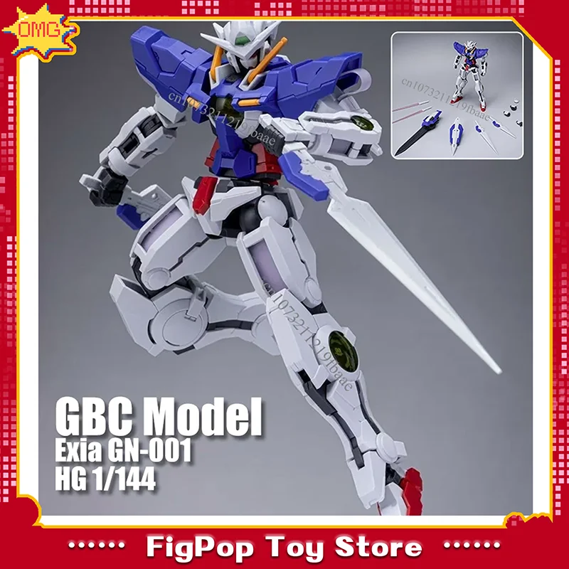 

GBC Model Exia GN-001 HG 1/144 GN-001 Assembly Model Kit Action Figure Plastic Robot Toy Collectible Hobby Gift for Fans