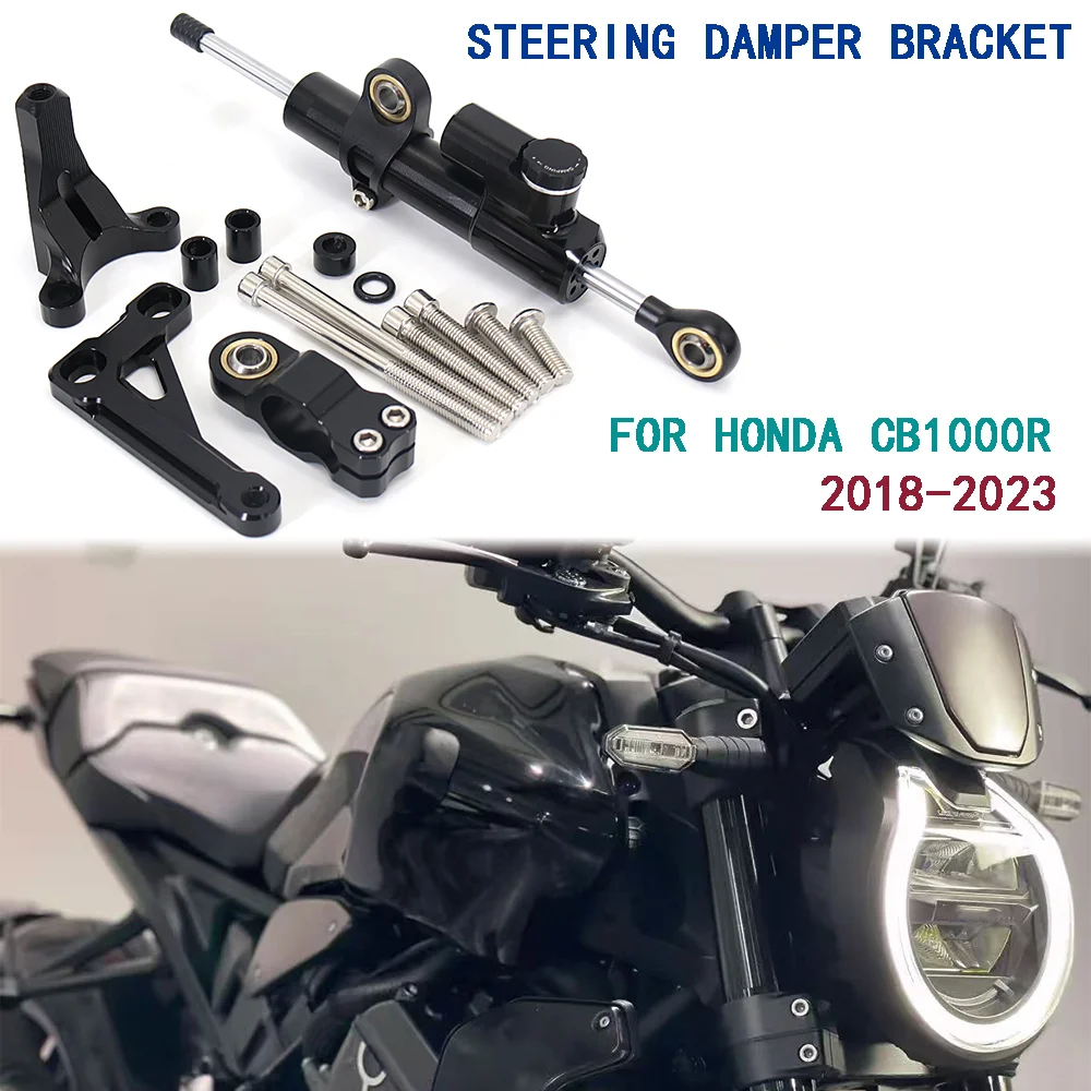 

For Honda CB1000 R CB1000R CB 1000R 2023 2018-2022 Motorcycle CNC Stabilize Bracket Mounting Steering Dampers