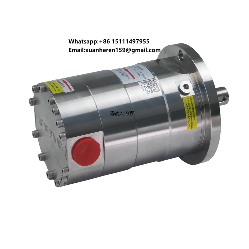 Anti-corrosive Axial Plunger High Pressure Pump for Zero Liquid Discharge