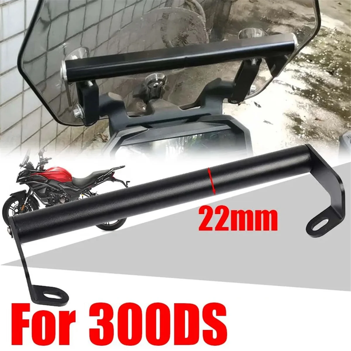 Motorcycle Phone Holder Stand Smartphone Support GPS Navigation Bracket for Loncin Voge 300DS DS 300 DS Accessories