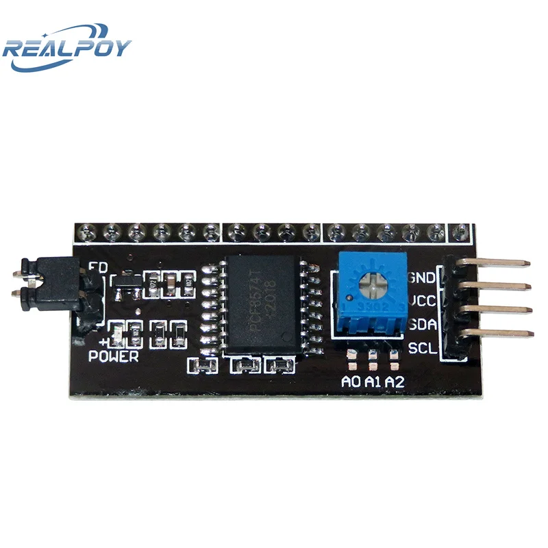 Moduł LCD1602 5 V 1602 niebieski/zielony ekran 16x2 znakowy moduł wyświetlacza LCD adapter IIC/I2C dla arduino UNO R3 mega2560