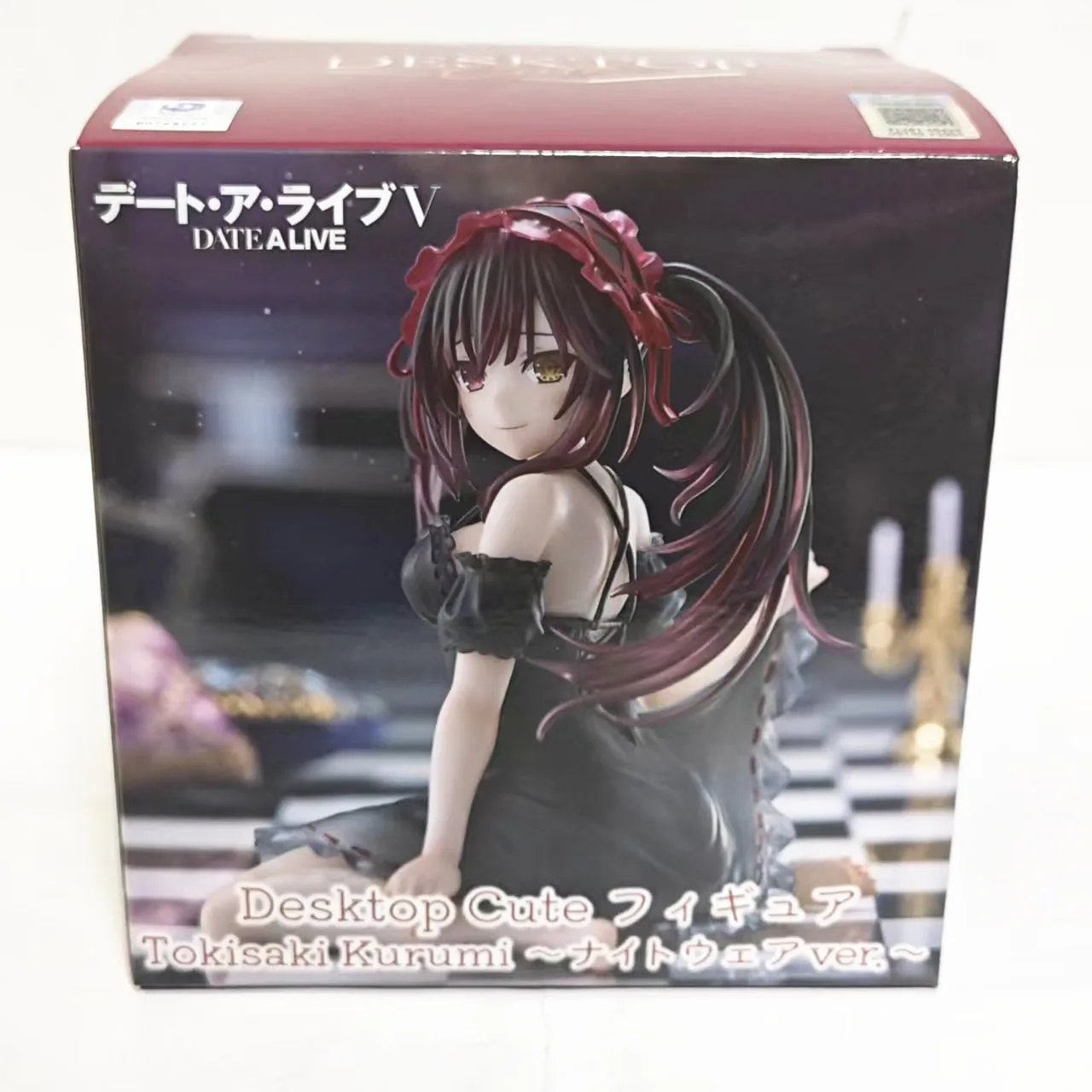 

Оригинальная фигурка TAiTO Desktop Cute Date A Live V Куроми Токисаки в пижаме, аниме-фигурка, модель, статуэтка