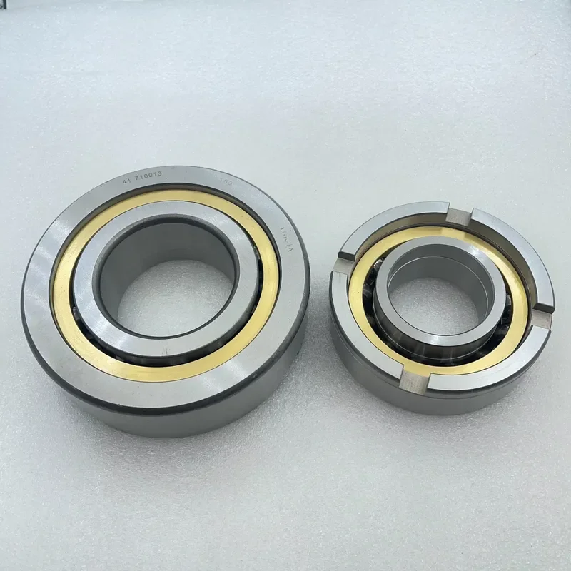 Single-row Angular Contact Ball Bearings for Use in Industrial Gear Reducers and air Compressors.